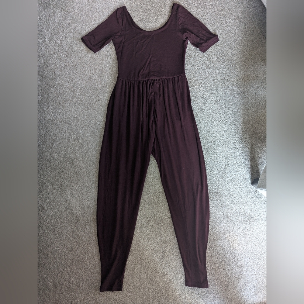 Imbodhi Maroon Jumpsuit sz Large